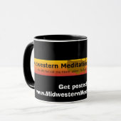 MMeM, Get gab auf www.MidwesternMeditations.com Tasse (Vorderseite Links)