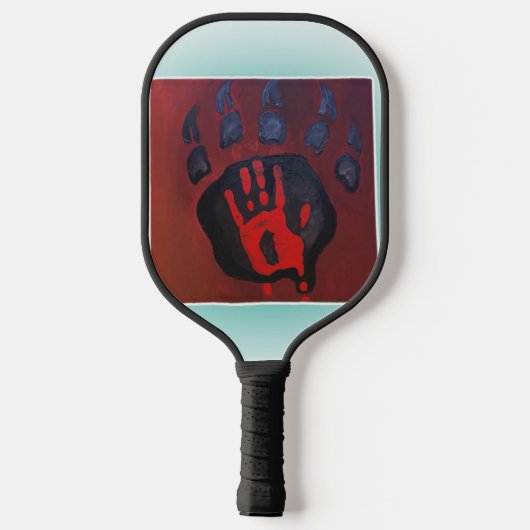 MMIW Bearpaw Pickleball Schläger (Rückseite)