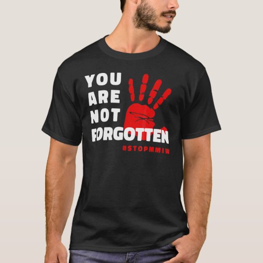 Mmiw Image For Missing Murdered Indigenous Women A T-Shirt (Vorderseite)