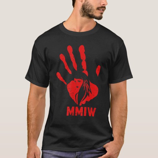 Mmiw Vermisst ermordet indigene Frauen Schwestern  T-Shirt (Vorderseite)