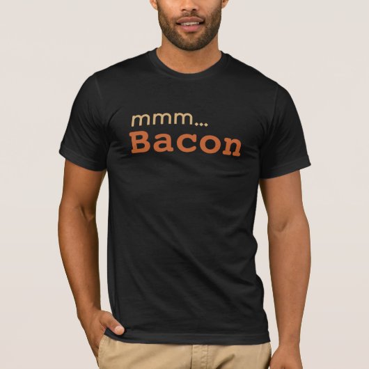 MMM ... Bacon-Liebe T-Shirt (Vorderseite)