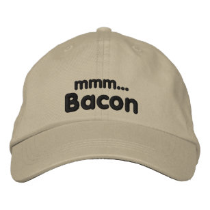 MMM ... Bacon Love Bestickte Kappe