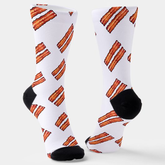 Mmm Bacon Socken (Gewinkelt)