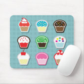 Mmm, Cupcakes! Mousepad (Mit Mouse)