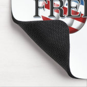Mmm Freiheit Mmm Mousepad (Ecke)
