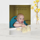 MMM Geburtstagskuchen, GLÜCKLICHER GEBURTSTAG, EIN Karte (Gelbe Blume)