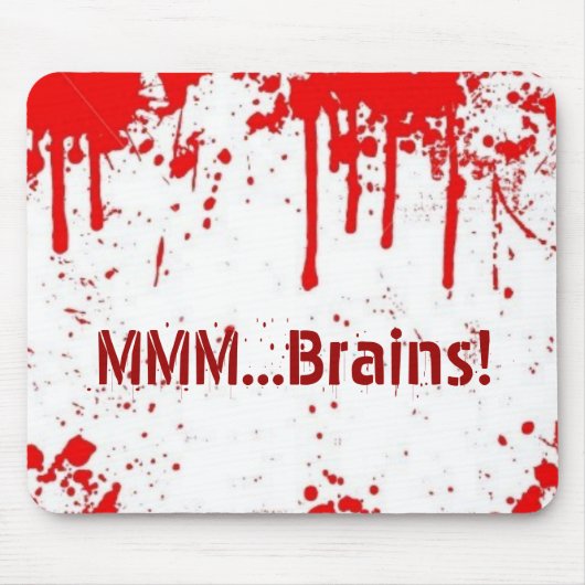 MMM… Gehirne Mousepad (Vorne)