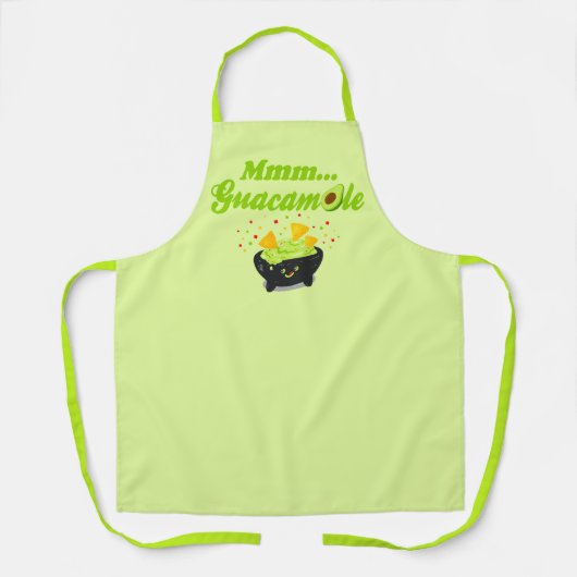Mmm Guacamole Schürze (Vorderseite)