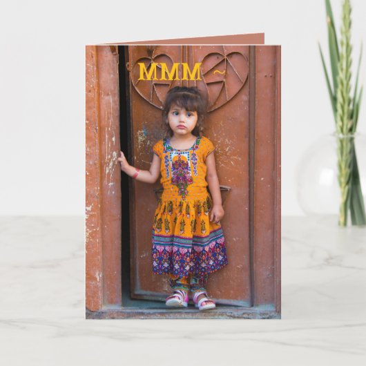 MMM~I VERGESSEN BELATED BIRTHDAY CARD DANKESKARTE (Vorderseite)