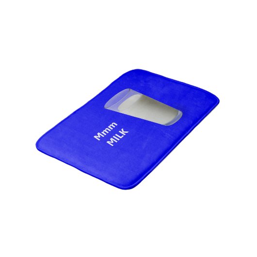 Mmm MILCH Badematte (Schrägansicht)