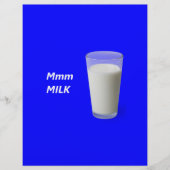 Mmm MILCH Flyer (Vorne)
