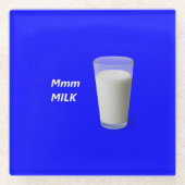 Mmm MILCH Glasuntersetzer (Vorderseite)