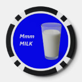 Mmm MILCH Pokerchips (Rückseite)