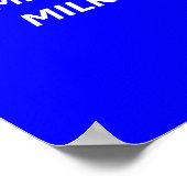 Mmm MILCH Poster (Ecke)