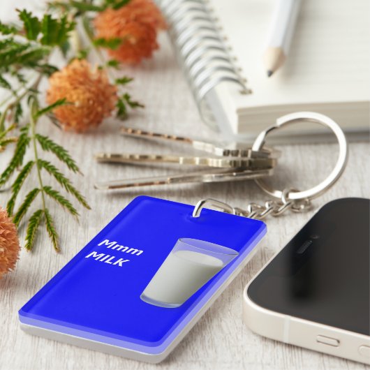 Mmm MILCH Schlüsselanhänger (Vorderseite rechts)