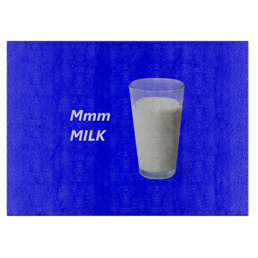 Mmm MILCH Schneidebrett (Vorderseite)