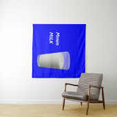 Mmm MILCH Wandteppich (Beispiel (Horizontal))