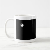 Mmm Saubere minimale Spionage Augen anzeigen Kaffeetasse (Links)