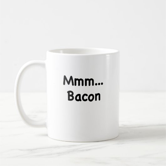Mmm… Speck Kaffeetasse (Links)