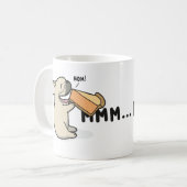 Mmm… Torte Frenchie Kaffeetasse (Vorderseite Links)