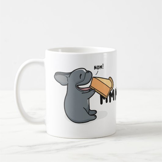 Mmm… Torte Frenchie Kaffeetasse (Links)