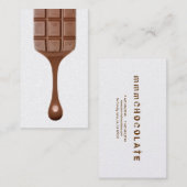 mmmCHOCOLATE-Visitenkarten Visitenkarte (Vorne/Hinten)