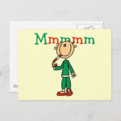 Mmmm Candy Canes Tshirts und Geschenke Postkarte (Vorne/Hinten)