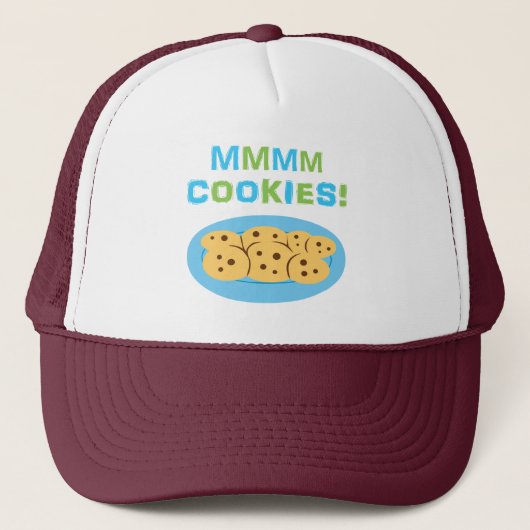 Mmmm Cookies! Truckerkappe (Vorderseite)