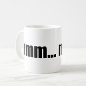 Mmmm fleischig! kaffeetasse (Vorderseite Links)
