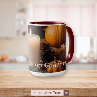 Mmmm Herbstgutheizung Personalisiert Herbstdenken Tasse