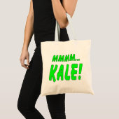 Mmmm Kohl! Taschen-Tasche Tragetasche (Vorderseite (Produkt))