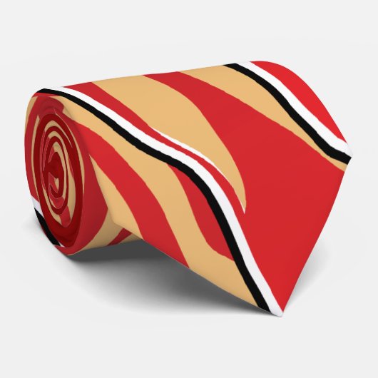 MMMM! Speck! Krawatte (Gerollt)