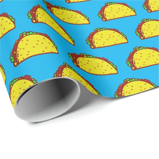 Mmmm Tacos! Geschenkpapier (Rolleneckpunkt)