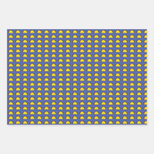 Mmmm Tacos! Geschenkpapier Set (Vorderseite 2)