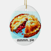 mmmm, Tortenverzierung Keramik Ornament (Rechts)