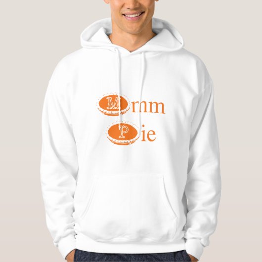 Mmmmm Pie (Erntedank) Hoodie (Vorderseite)