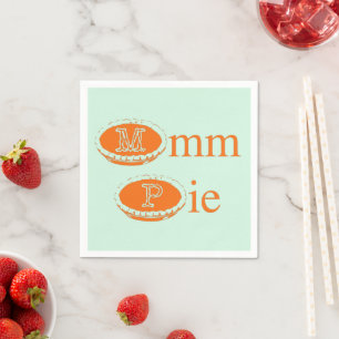 Mmmmm Pie (Erntedank) Serviette