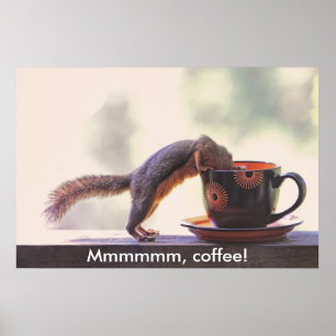 Mmmmmm, Kaffee! Poster