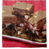 Mmomcherrymarshmallowfuge Duschvorhang (Vorderseite)