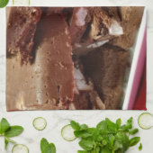 Mmomcherrymarshmallowfuge Geschirrtuch (Gefaltet)