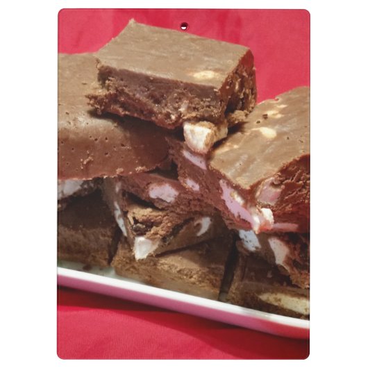 Mmomcherrymarshmallowfuge Klemmbrett (Rückseite)