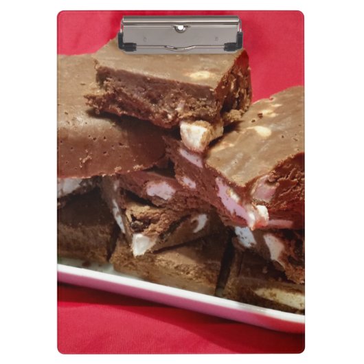 Mmomcherrymarshmallowfuge Klemmbrett (Vorderseite)