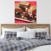 Mmomcherrymarshmallowfuge Leinwanddruck (Insitu (Schlafzimmer))