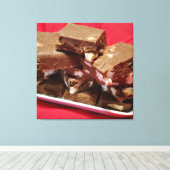 Mmomcherrymarshmallowfuge Leinwanddruck (Insitu (Holzboden))