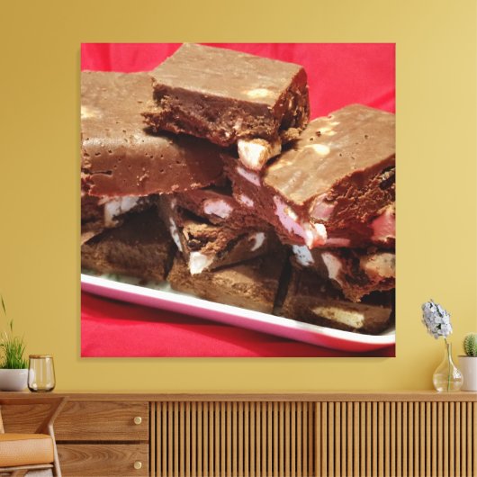 Mmomcherrymarshmallowfuge Leinwanddruck (Insitu (Wohnzimmer))