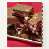 Mmomcherrymarshmallowfuge Notizblock (Rückseite)