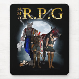 MMORPG - MMORPG - Spiel-Fan Mousepad