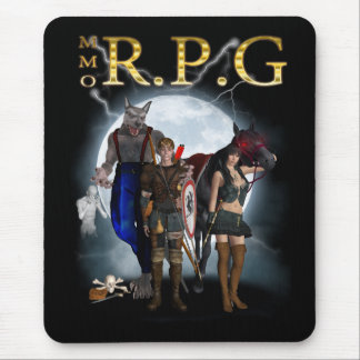 MMORPG - MMORPG - Spiel-Fan Mousepad