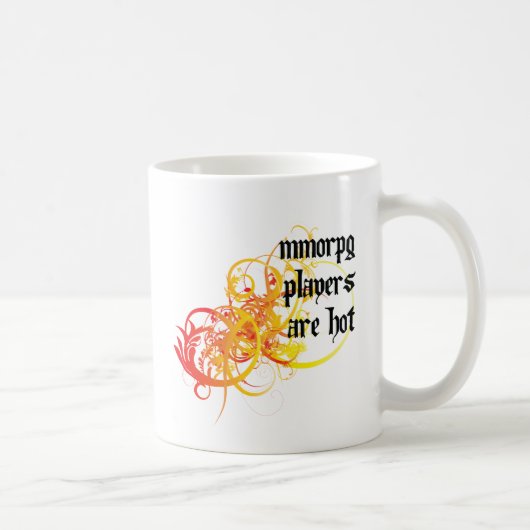 MMORPG Spieler sind heiß Kaffeetasse (Rechts)