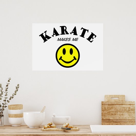 MMS: Karate Poster (Küche)